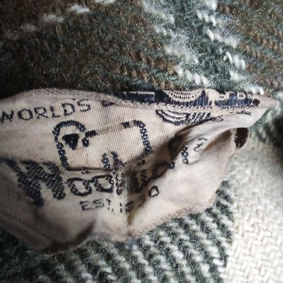 Vintage Woolrich Wool Plaid Chore Shirt Shacket Jacket - Picture 3 of 10